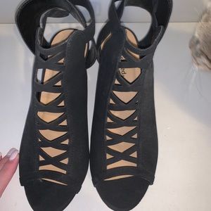 City classified Heeled sandals